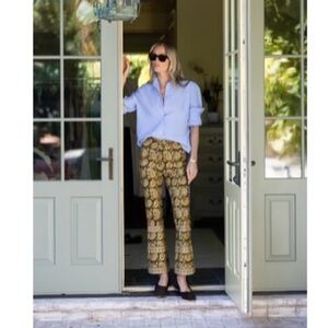 Julia Amory Bell Canvas Pant, Loon Paisley